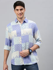 Full Sleeve Printed Shirt Without Pocket