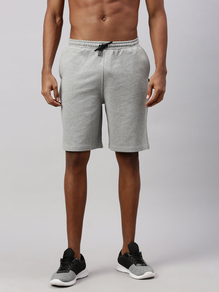 Gray Regular Fit Shorts For Men’s – necked-store