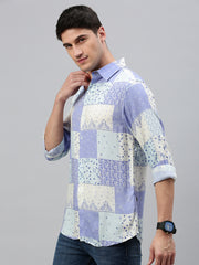 Full Sleeve Printed Shirt Without Pocket