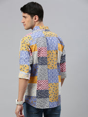 Full Sleeve Printed Shirt Without Pocket