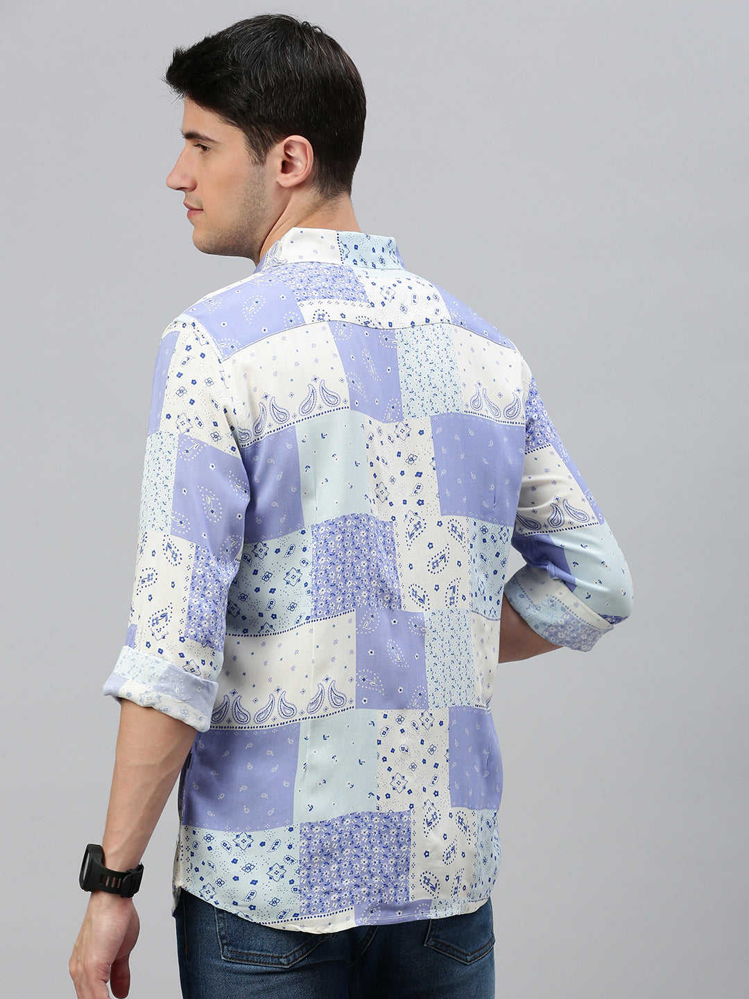 Full Sleeve Printed Shirt Without Pocket