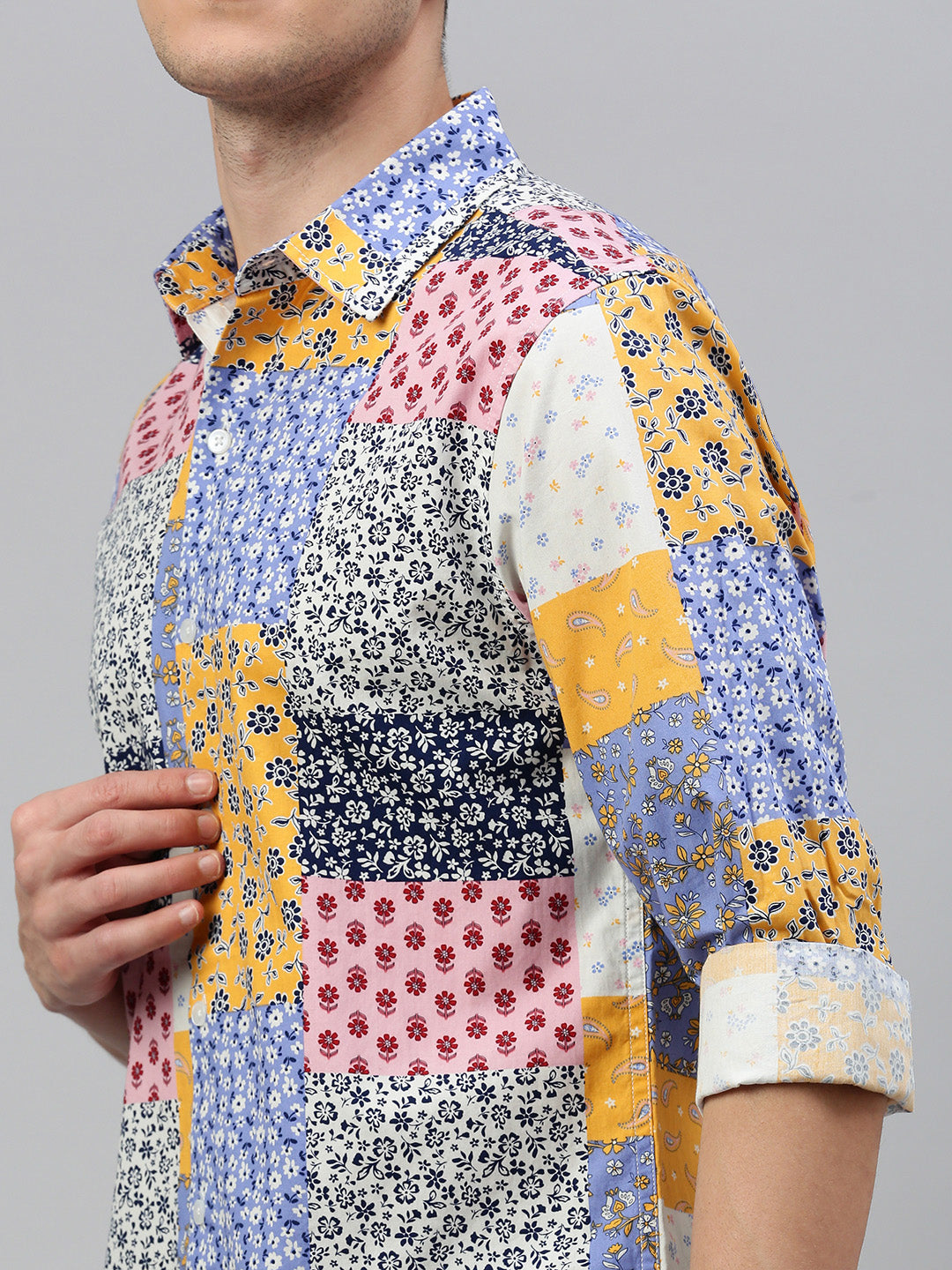 Full Sleeve Printed Shirt Without Pocket