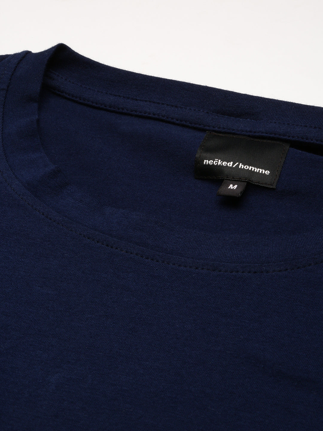 Navy Blue Round Neck Half Sleeve Oversize t-shirt